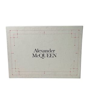 Alexander McQueen AMQ Storage Display Heel Sneaker Sandal Slides Shoebox Box